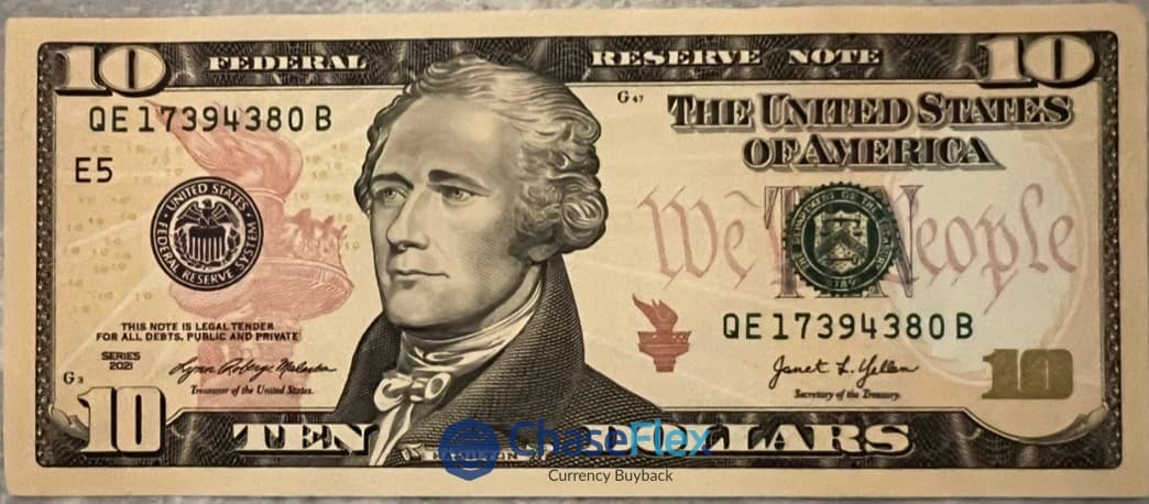10 American Dollar